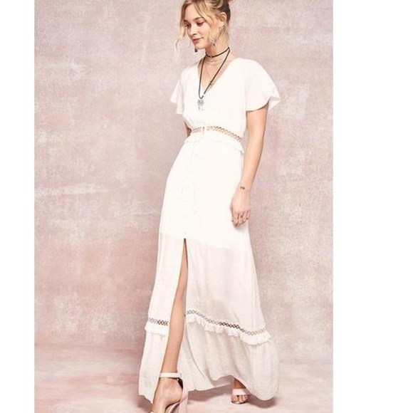 White maxi dress - Picture 2 of 8